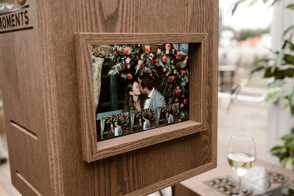 foto op scherm fotobooth